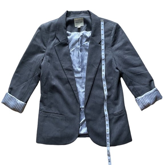 Silence + Noise Oversized Blazer - Gray - Small - Picture 4 of 9